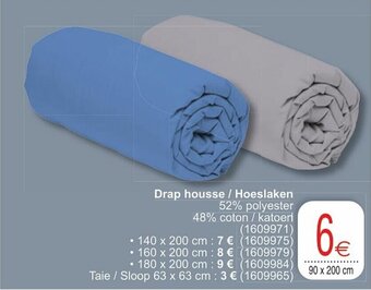 Cora Drap housse / Hoeslaken aanbieding