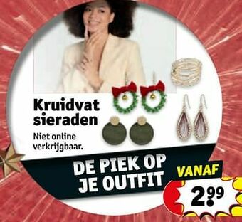 Kruidvat Kruidvat sieraden aanbieding