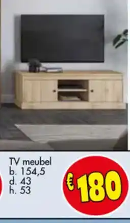 Budget Meubelen TV Meubel aanbieding