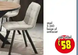 Budget Meubelen Stoel S 60 aanbieding