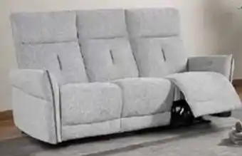 Budget Meubelen 3-zit met 2 electrische relaxen aanbieding