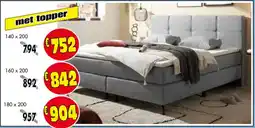 Budget Meubelen Met Topper aanbieding