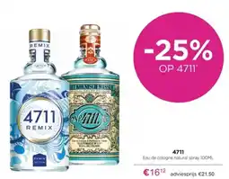 ICI PARIS XL 4711 Eau de Cologne Natural Spray aanbieding