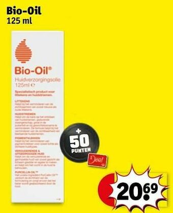 Kruidvat Bio-oil aanbieding