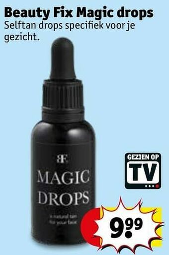 Kruidvat Beauty fix magic drops aanbieding