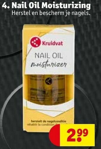 Kruidvat Nail oil moisturizing aanbieding