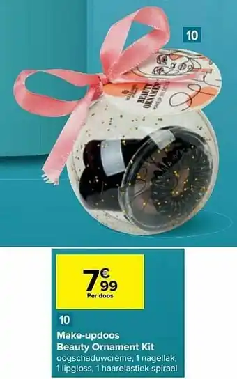 Make-updoos beauty ornament kit