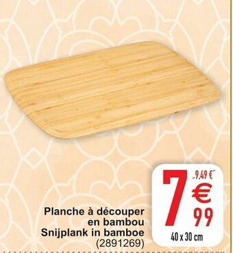 Cora Planche a decouper en bambou Snijplank in bamboe aanbieding