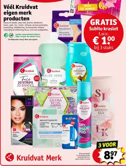 Kruidvat Véél Kruidvat eigen merk producten aanbieding