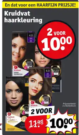 Kruidvat Kruidvat haarkleuring aanbieding
