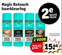 Kruidvat Magic Retouch haarkleuring aanbieding