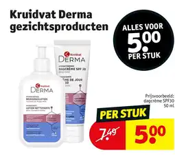 Kruidvat Kruidvat Derma gezichtsproducten aanbieding