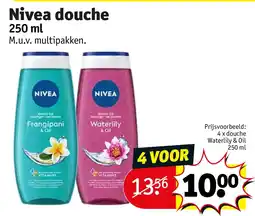 Kruidvat Nivea douche aanbieding
