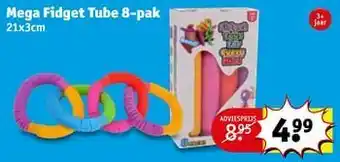 Kruidvat Mega fidget tube aanbieding