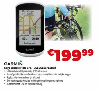 Garmin Edge Explore Fiets GPS - GGEDGEEXPLODER