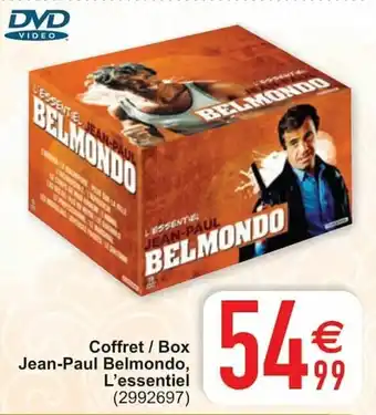 Coffret/Box Jean-Paul Belmondo, L'essentiel