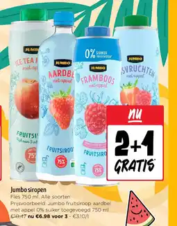 Jumbo Jumbo siropen aanbieding