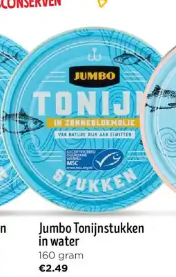 Jumbo Jumbo Tonijnstukken in water aanbieding