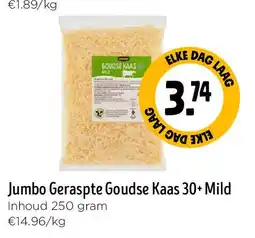 Jumbo Jumbo Geraspte Goudse Kaas 30+ Mild aanbieding