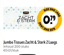 Jumbo Jumbo Tissues Zacht & Sterk 2 Laags aanbieding