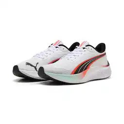 Decathlon Pounce Lite hardloopschoenen PUMA White Glowing Red aanbieding