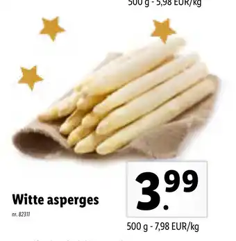 Witte asperges 500g