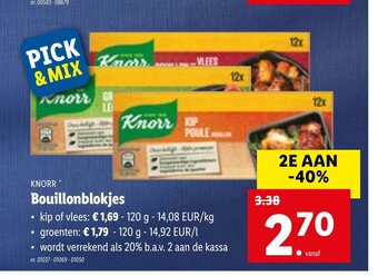 Lidl Knorr Bouillonblokjes aanbieding