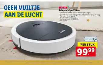 Lidl Vileda Robotstofzuiger VR One per stuk aanbieding