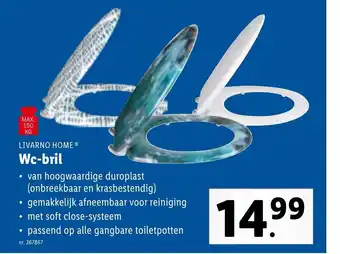 Lidl Livarno Wc-bril aanbieding