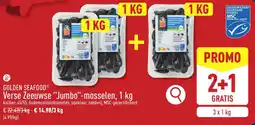 ALDI Golden seafood Verse Zeeuwse Jumbo-mosselen aanbieding