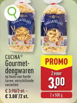 ALDI Cucina Gourmet deegwaren aanbieding