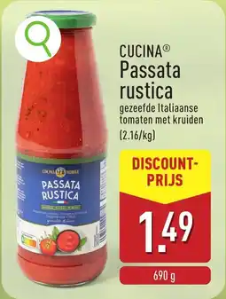 ALDI Cucina Passata rustica aanbieding