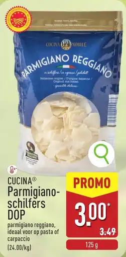 ALDI Cucina Parmigianoschilfers DOP aanbieding