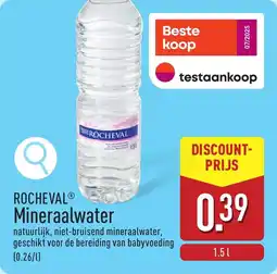 ALDI Rocheval Mineraalwater aanbieding