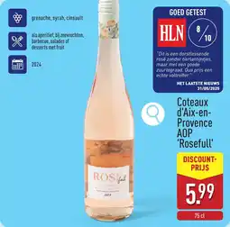 ALDI Coteaux d'Aix-en-Provence AOP Rosefull aanbieding