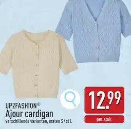 ALDI Up2fashion Ajour cardigan aanbieding