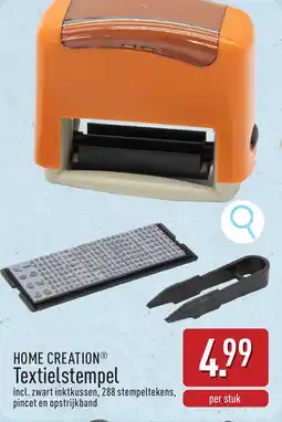 ALDI Home creation Textielstempel aanbieding