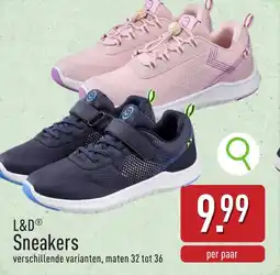 ALDI L&D Sneakers aanbieding