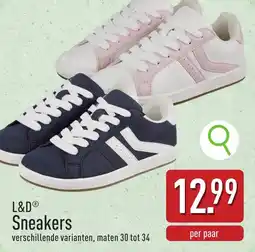ALDI L&D Sneakers aanbieding