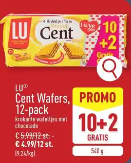 ALDI LU Cent Wafers aanbieding