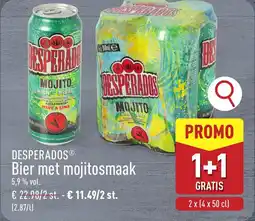 ALDI Desperados Bier met mojitosmaak aanbieding