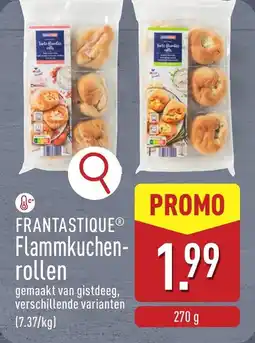 ALDI Frantastique Flammkuchen rollen aanbieding