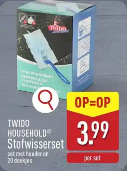 ALDI Twido household Stofwisserset aanbieding