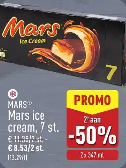 ALDI Mars ice cream aanbieding