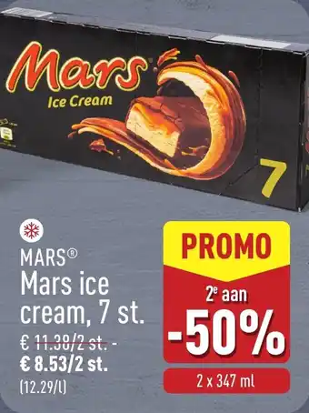 ALDI Mars ice cream aanbieding