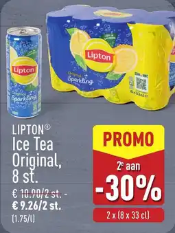 ALDI Lipton Ice Tea Original, 8 st. aanbieding