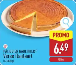 ALDI Pâtissier gaulthier verse flantaart aanbieding