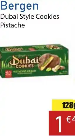 Tanger Markt Bergen Dubai Style Cookies Pistache aanbieding