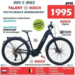 iTEK SUV E-BIKE Performance middenmotor aanbieding