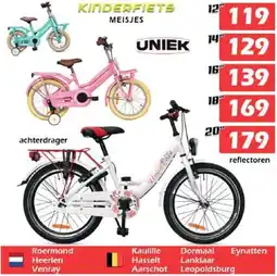 iTEK Kinderfiets meisjes aanbieding